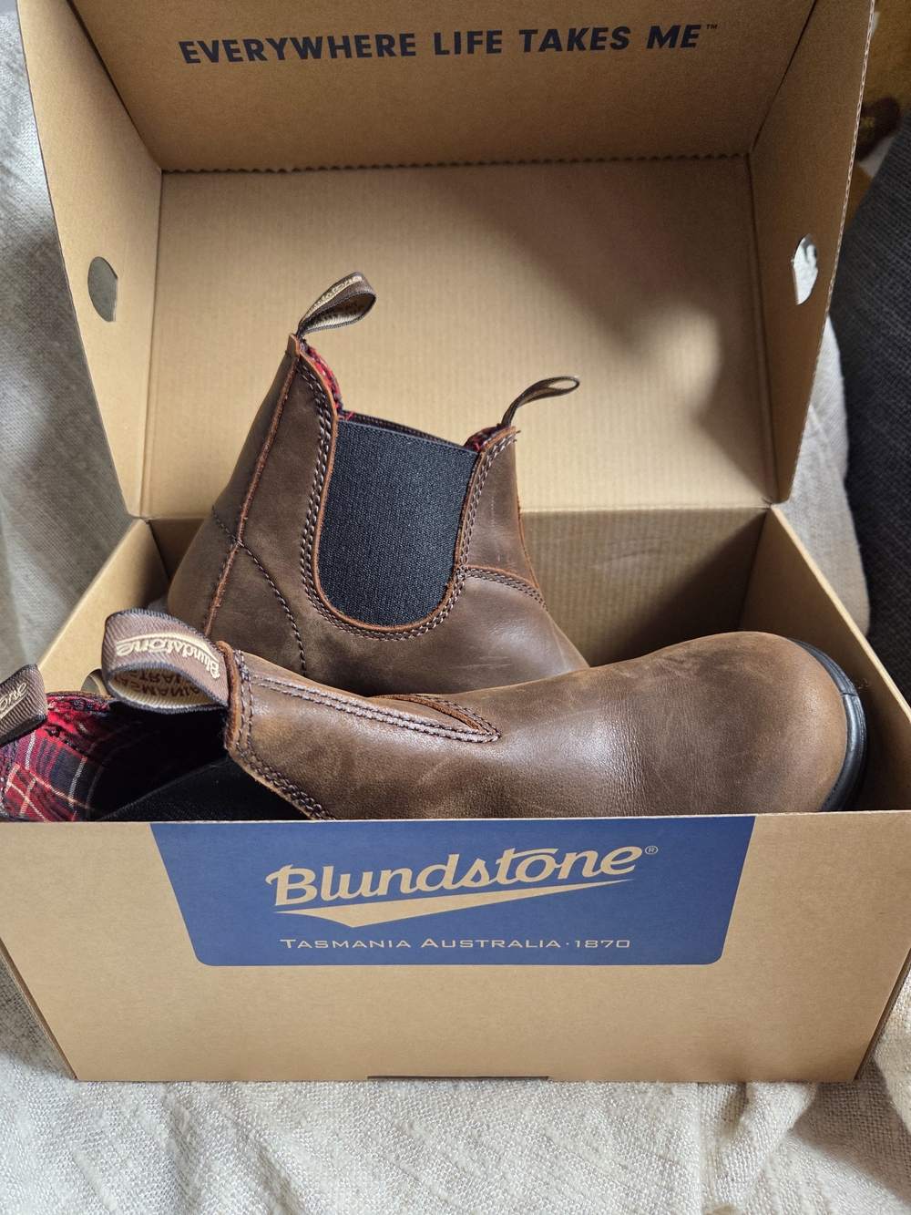 Blundstone Brown Leather Chelsea Boots Kids Size AUS 3 (around Woman US5.5 -6)